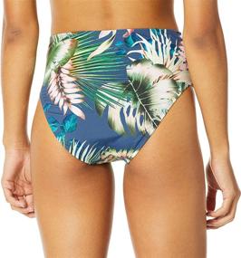 img 2 attached to Blanca Womens Shirred Swimsuit Tropical Women's Clothing