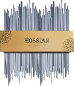 img 4 attached to HOSSIAN 50PCS Grey Reed Diffuser Sticks - 7.5Inch Fragrance Decor for Office and Home - Diffuser Oil Sticks Refill