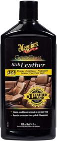img 4 attached to 📦 Meguiar's Gold Class Rich Leather Lotion: Complete Care for Cleansing, Conditioning, and Protection - G7214, 14 oz