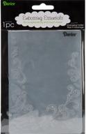 darice floral embossing 25 inch 5 75 inch logo