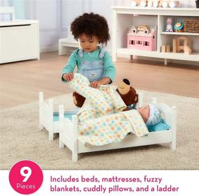 img 3 attached to 🎁 Discover the Versatile Melissa & Doug Wooden Commerce Packaging Dolls & Accessories for Endless Doll Fun!