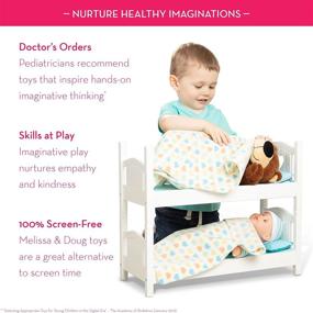 img 2 attached to 🎁 Discover the Versatile Melissa & Doug Wooden Commerce Packaging Dolls & Accessories for Endless Doll Fun!