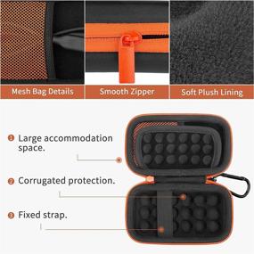 img 2 attached to 📦 Yinke Hard Case for SanDisk Extreme Pro/Extreme Portable External SSD 500GB 1TB 2TB - Travel Protective Cover Storage Bag
