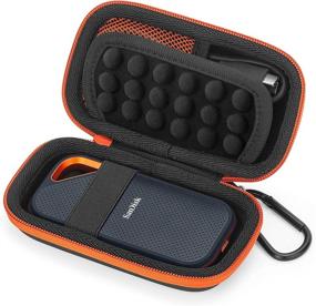 img 4 attached to 📦 Yinke Hard Case for SanDisk Extreme Pro/Extreme Portable External SSD 500GB 1TB 2TB - Travel Protective Cover Storage Bag
