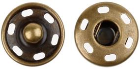 img 2 attached to Enhance Your Sewing Projects with Cotowin Snaps Bronze Press Buttons