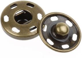 img 3 attached to Enhance Your Sewing Projects with Cotowin Snaps Bronze Press Buttons