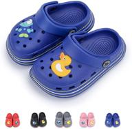 casazoe toddler boys' lightweight shoes: stylish clogs & mules for active children logo