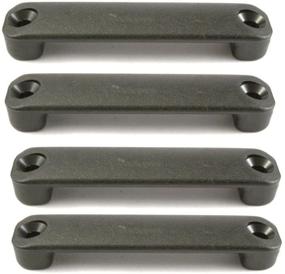 img 1 attached to H2o Kayaks Black HDPE Footmans Loop Pack (4) for 25mm Webbing - 25mm Webbing Accessories