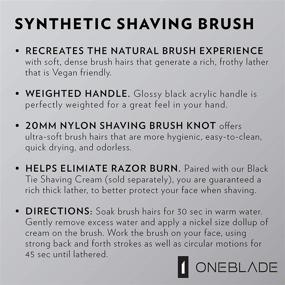 img 3 attached to OneBlade Synthetic Ultra Soft Bristles Hygienic