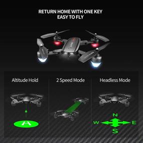 img 2 attached to Zuhafa T5 Drone: 4K Camera, GPS Return, 5GHz FPV, 40 Minutes Flight, Follow Me - Perfect Quadcopter for Adults with 2 Batteries