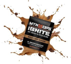 img 2 attached to ☕️ MTN OPS Hot Ignite Energy Drink Mix - Mountain Mocha Trail Packs, Supercharged Focus Enhancer