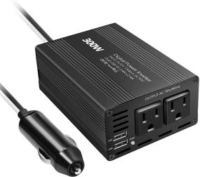 img 4 attached to Power Inverter Converter Charger Black