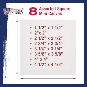 img 2 attached to US Art Supply Assortment 8 Canvases