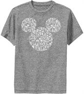 disney characters performance charcoal heather boys' clothing in active logo