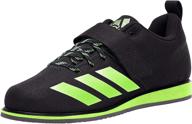 adidas mens powerlift black white logo