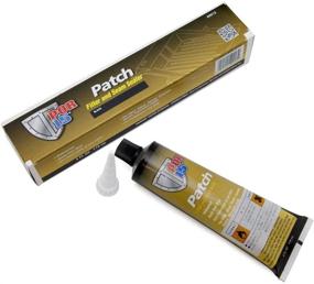 img 1 attached to Black POR-15 Patch - 4 oz Filler & Seam Sealer with Ultimate Adhesive Properties - Repairs Holes, Cracks in Steel, Wood, and select Plastics - Reinforces Weakened Metal
