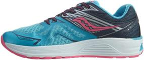 img 1 attached to 👟 Saucony Ride Big Kid Girls' Athletic Sneaker Shoes