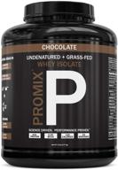 🍫 5 lb chocolate promix grass-fed whey protein isolate powder - undenatured logo