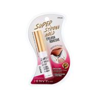 💪 super strong hold clear eyelash adhesive by kiss i envy - kpeg06 logo