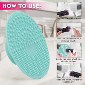 img 2 attached to QMYW Cleaner Set，Silicone Cleaning Scrubber
