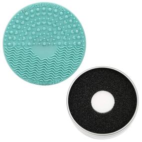 img 4 attached to QMYW Cleaner Set，Silicone Cleaning Scrubber