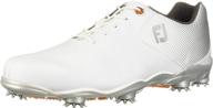 footjoy helix shoes black silver sports & fitness logo