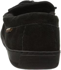 img 2 attached to Lamo Mens Synthetic Moccasin Black Men's Shoes and Loafers & Slip-Ons