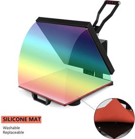 img 3 attached to 🔥 15x15 Tolsous Clamshell Heat Press Machine for T-Shirt Hat Mug Cap Plate Sublimation Digital Transfer - Multifunctional Swing Away 360-degree Rotation Sublimation Machine