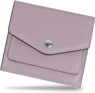 👛 womens blocking wallet - stylish bifold leather handbag with secure pockets logo