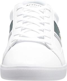 img 3 attached to 👟 Lacoste Europa White Medium Men's Sneakers – Combining Style and Comfort