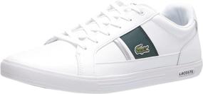 img 4 attached to 👟 Lacoste Europa White Medium Men's Sneakers – Combining Style and Comfort