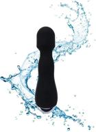 💦 waterproof rechargeable personal massager for women - powerful 16 vibration modes, cordless handheld wand massager for muscle aches, sports recovery, and therapy logo