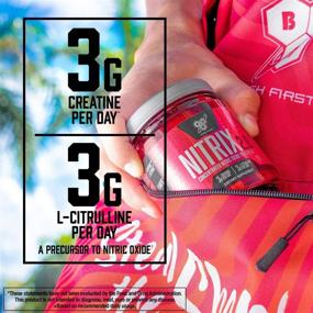 img 3 attached to 💪 BSN NITRIX 2.0: Advanced Nitric Oxide Booster- Maximizes Workout Performance, Muscle Recovery, and Endurance- 180 Tablets