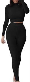 img 3 attached to 👩 GOKATOSAU Women's Sleeve Jumpsuits: Stylish Clothing, Rompers & Overalls for Women