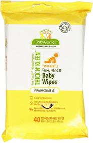 img 4 attached to Babyganics Fragrance-Free Baby Wipes 👶 - 40 Count (Packaging May Vary)