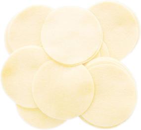 img 4 attached to 🎨 150pc Off-White Craft Felt Circles (3/4 Inch) - A Playful Must-Have for Creative Projects