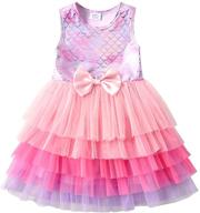 vikita casual polyester dresses: high-quality toddler girls' clothing logo