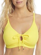 sunsets womens underwire bandeau tankini logo