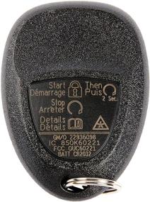 img 3 attached to 🔑 22936098 Пульт брелока Keyless Entry Remote Key Fob Genuine GM с 4 кнопками