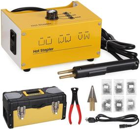 img 4 attached to 🔥 Anbull 70W Plastic Welder Kit with 900PCS Hot Staples, Electric Hot Stapler Bumper Plastic Repair Welding Kit - 110V