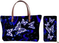 👜 jeocody women's organizer shopping shoulder handbags with wallets logo