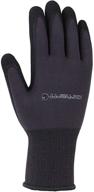 🧤 carhartt all purpose micro foam nitrile dipped glove for men, a661 logo