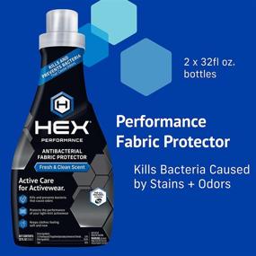 img 3 attached to 🛡️ Ultimate Protection: HEX Performance Antibacterial Fabric Protector, Fresh & Clean Scent