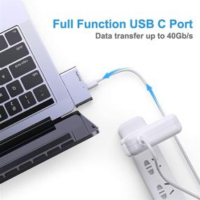 img 3 attached to Aluminum Adapter Thunderbolt Multiport MacBook