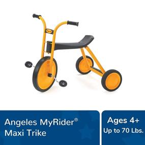 img 3 attached to 🌟 Superior Quality Angeles Myrider Maxi Tricycle, Yellow - AFB3630