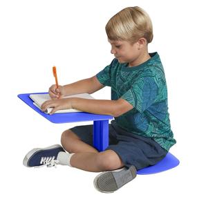 img 4 attached to 🎒 ECR4Kids ELR-15810-BL: The Surf Portable Lap Desk for Flexible Seating, Homeschool & Classroom Writing Table (BLUE)