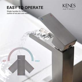 img 2 attached to 💦 Ultimate Commercial KENES Bathroom Brushed Waterfall: Unbeatable Cleaning Solution!