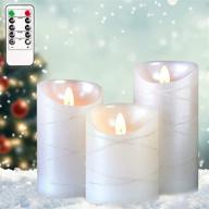 pearl flameless candles with remote logo