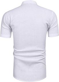 img 2 attached to 👕 Daupanzees Premium T Shirts with Stylish Placket Design: Elevate Your Wardrobe