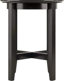 img 2 attached to 🌟 Get Sophisticated with Winsome Wood Toby Occasional Table in Elegant Espresso
